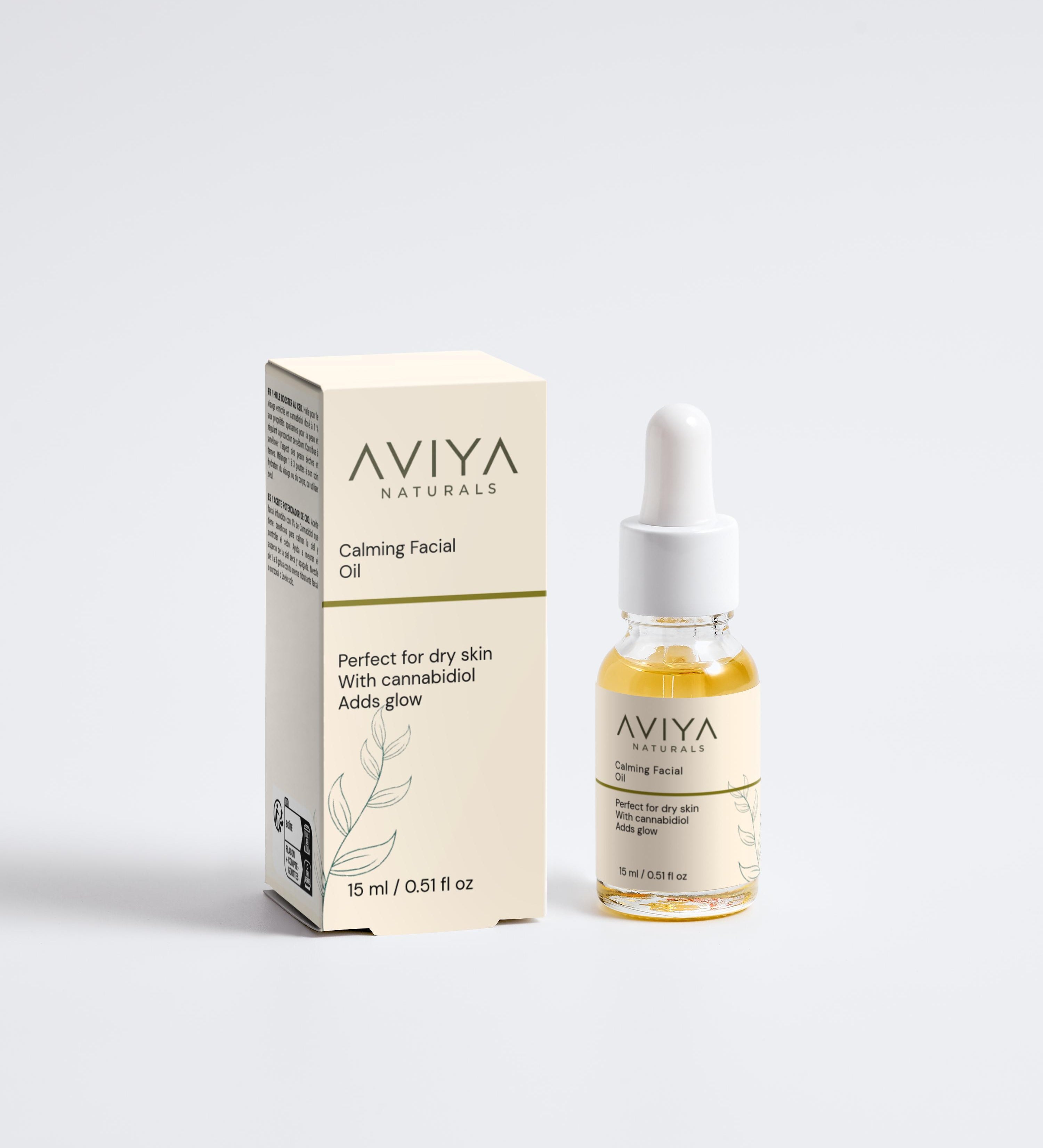 Kalmerende gezichtsolie